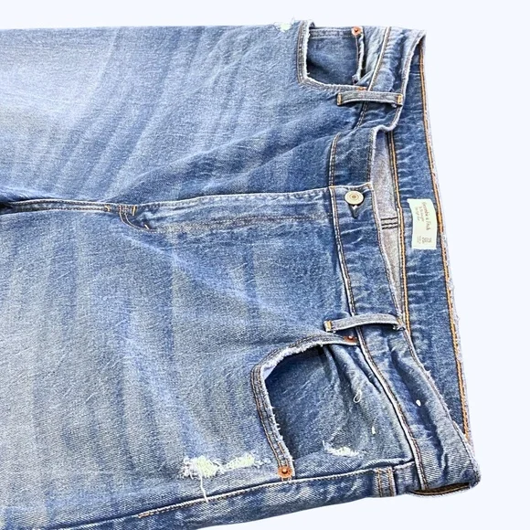 Abercrombie&Fitch, Size 35R/20W, The 90's Straight Ultra High Rise jeans - Picture 5 of 8